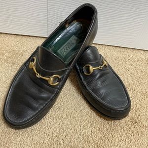 Vintage Guccis loafers 42 1/2